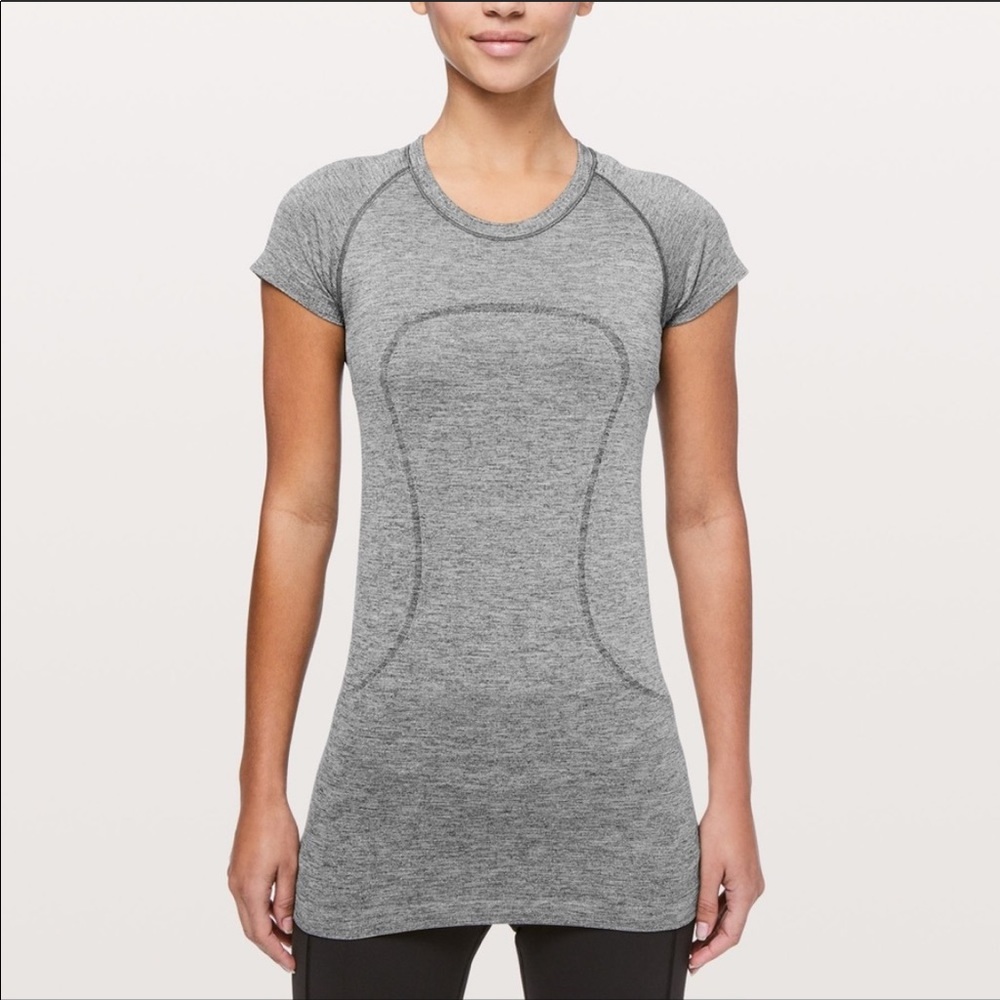 Lululemon Swiftly Tech SS Grey/Metallic Silver